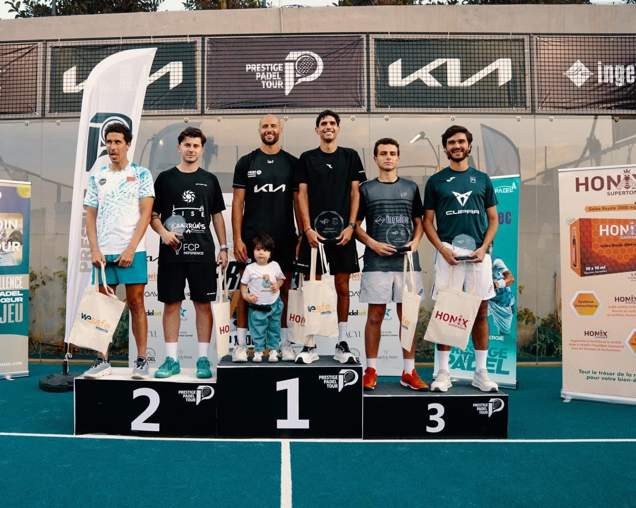 Le podium